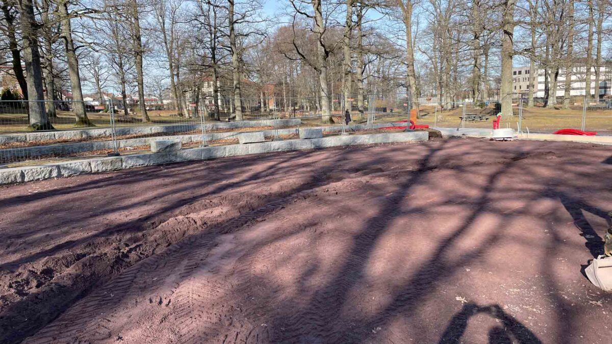 Lystlunden Park – Urban Utebane (2022) — Lystlunden Park 2022 – Kunstisbane i Horten